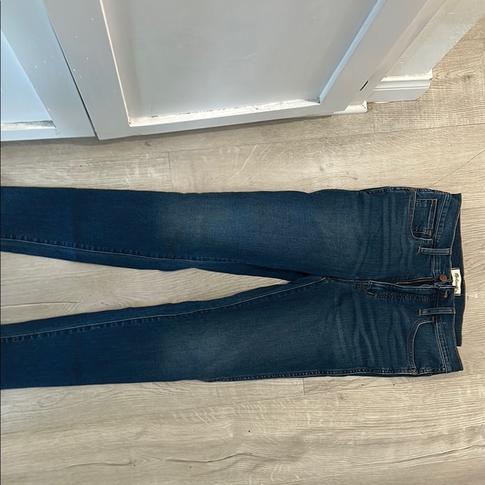Madewell Blue Skinny Jeans Classic Fit